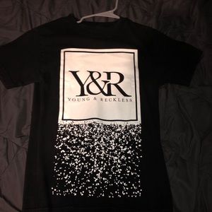 black young and reckless t shirt